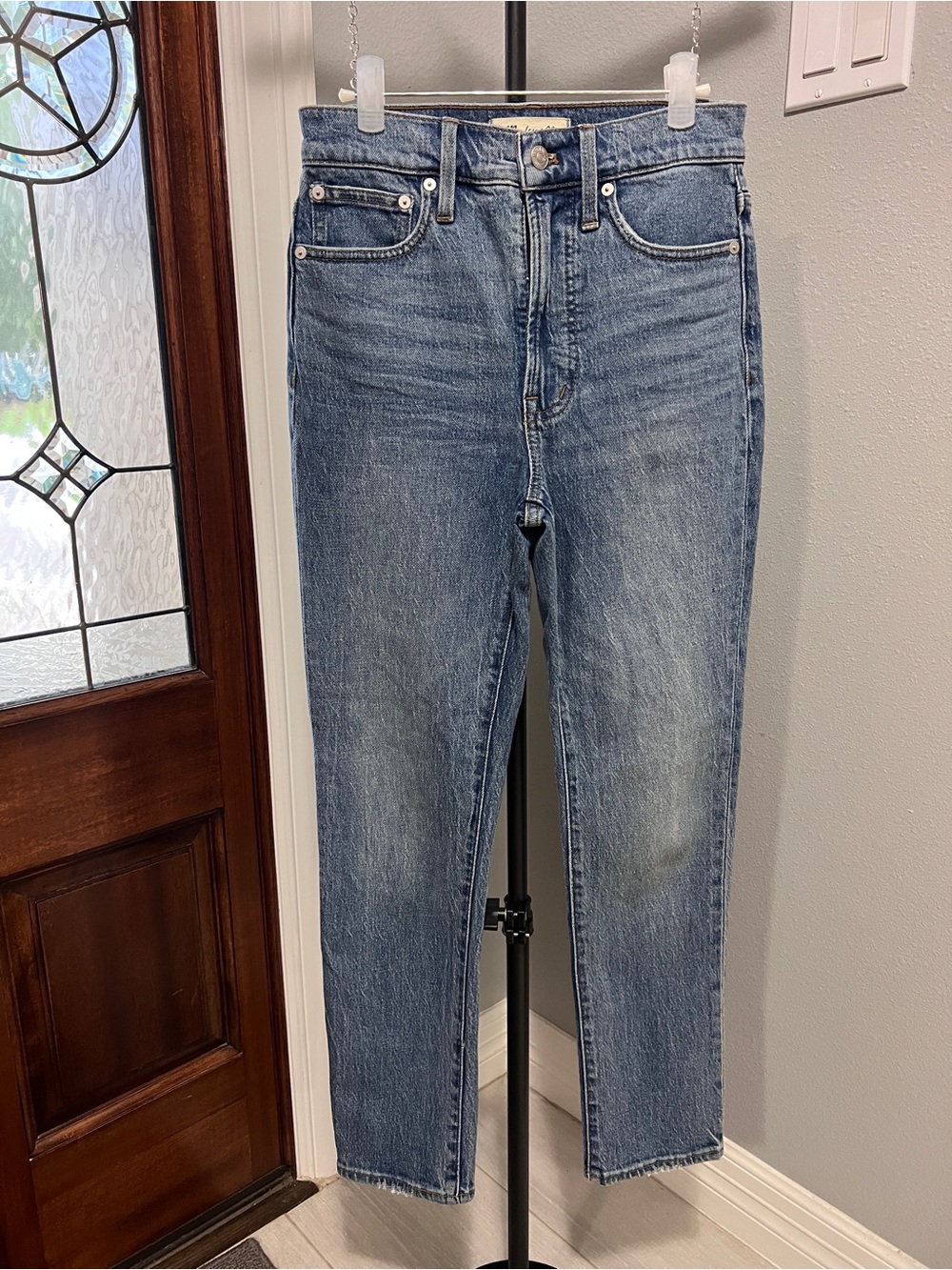 Madewell The Perfect Vintage Jean Belbury Wash Tencel Denim Edition Size 24